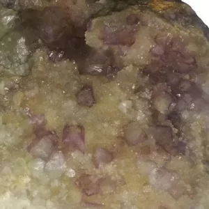 Linda Fluorita Azul Esverdeado E Roxo Pedra Coleção 4032m