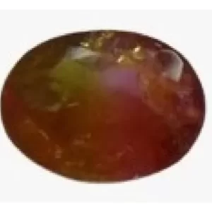 Turmalina Melancia Rosa e Verde 0,85ct (0,17g) Lap Oval 6007L