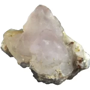 Quartzo Rosa Pontas Sobrepostas Perfeitas Pedra Coleção 361m
