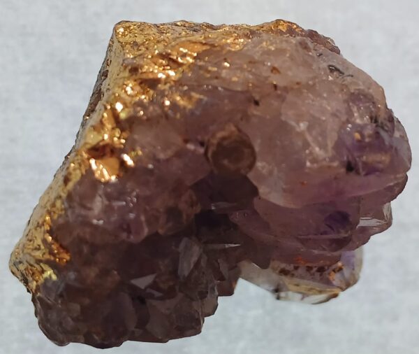 Ametista Aura Gold Pedra Natural com Folheado à Ouro Am-1001 - Imagem 3